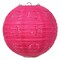 Beistle Club Pack of 18 Decorative Hot Pink Lace Paper Lanterns 8"